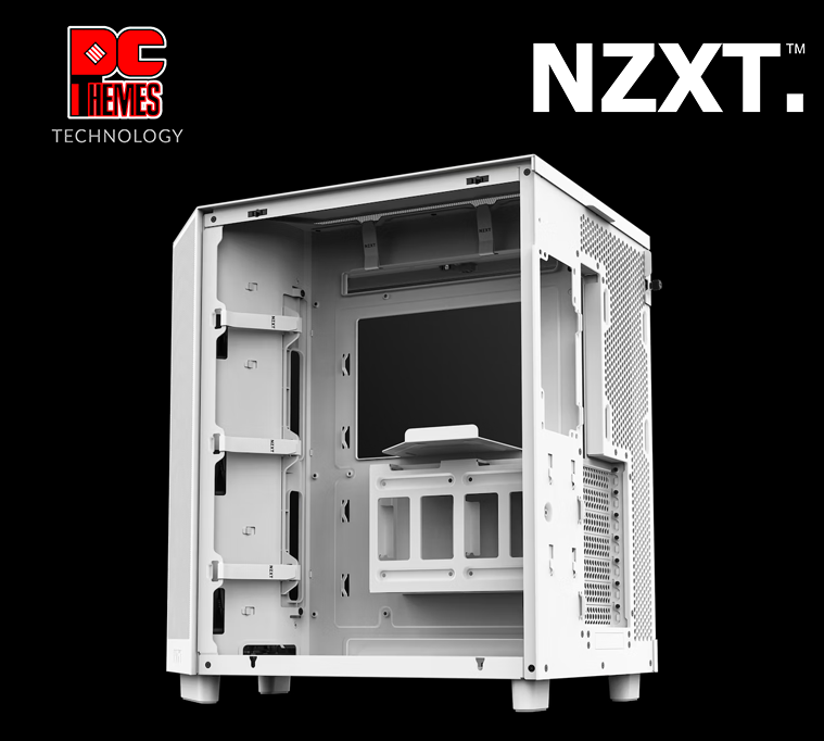 NZXT H6 Flow Tempered Glass White Casing
